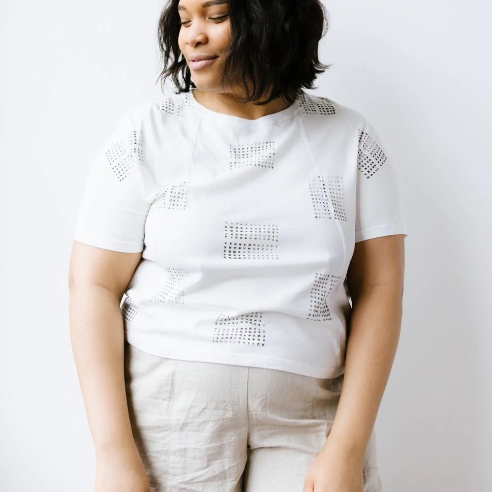 Pamut Apparel Organic Cotton Block-Printed T-Shirt